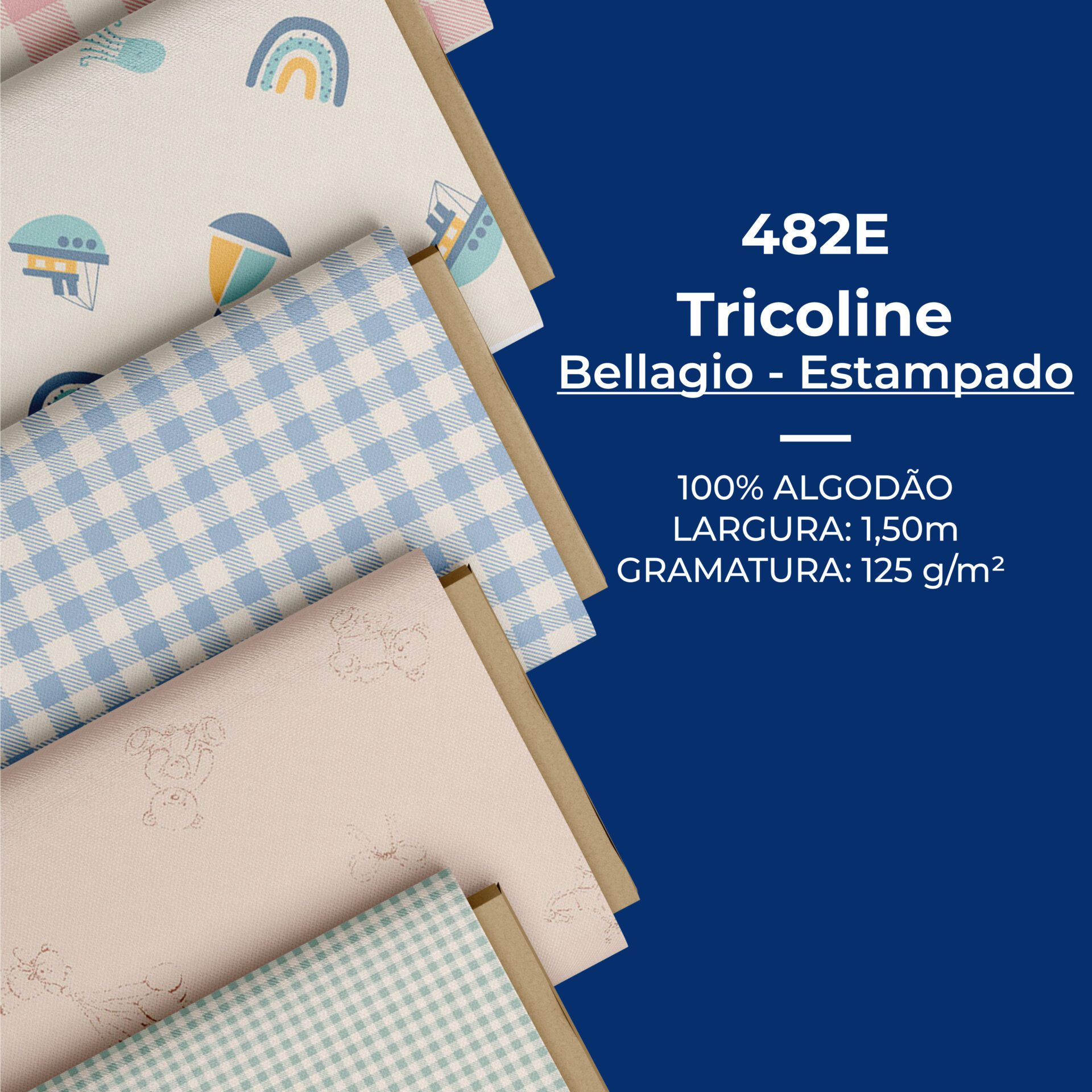 Catálogo Tricoline Bellagio – Estampado