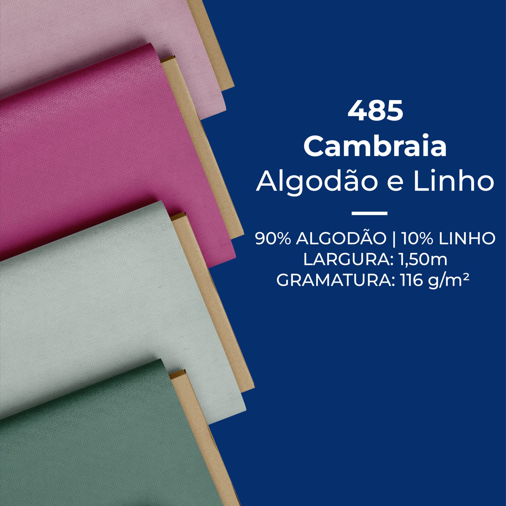 Catálogo Cambraia de Algodão & Linho – Liso