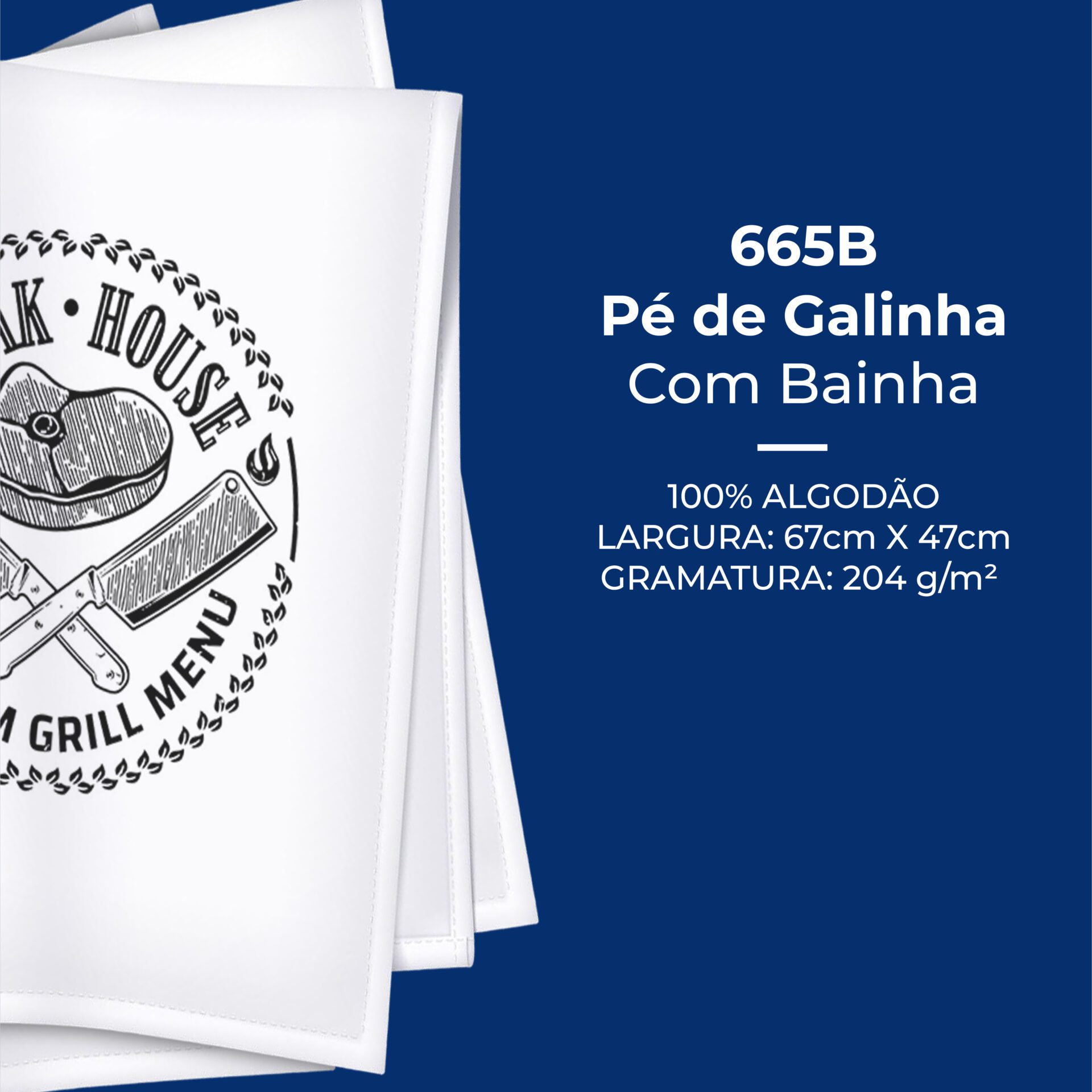 Catálogo Pé de Galinha com Bainha – Estampado